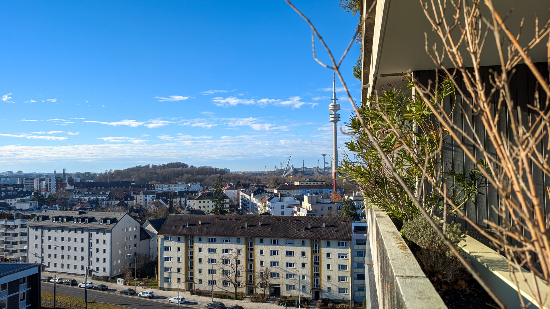 Zwischen Olympia- und Luitpoldpark