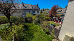 Garten vom Balkon