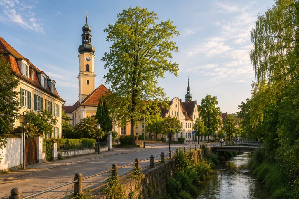 Immobilienmakler Obermenzing – ruhige Wohnlage mit historischer Architektur, viel Grün und exklusivem Wohnumfeld im Münchner Westen.