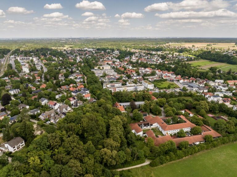 Immobilienmakler Gauting: Panorama-Blick auf Gauting
