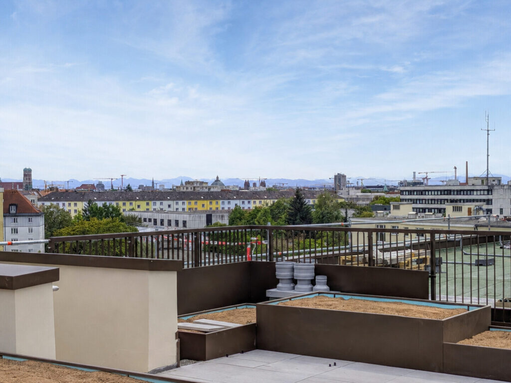 Ausblick Dachterrasse