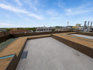 Dachterrasse ganz oben